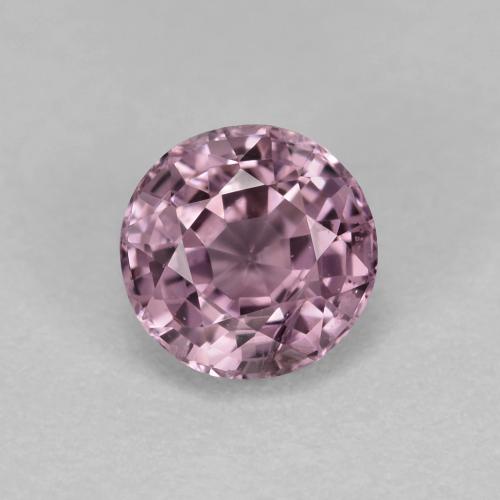 Medium-Dark Purple Spinel Gem - 0.6ct Round Facet (ID: 593323)