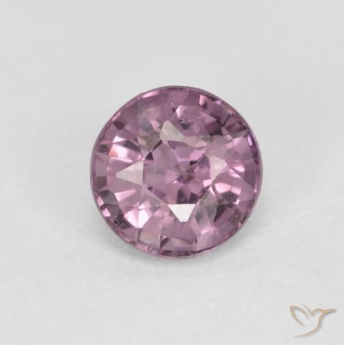 Medium Purple Spinel Gem - 0.6ct Round Facet (ID: 594879)