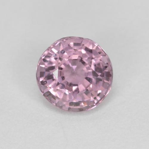 Cherry Pink Tone Spinel Gem - 0.6ct Round Facet (ID: 595259)