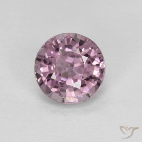 0.68 ct Purple Spinel Gemstone, Spinel Gem in Round Facet Shape for Sale.