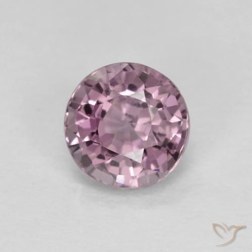 0.68 ct Purple Spinel Stone, Natural Spinel in Round Facet Shape for Sale
