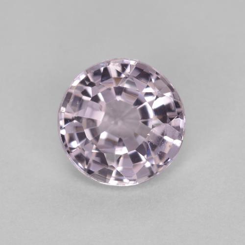 Grayish Violet Spinel Gem - 0.5ct Round Facet (ID: 600718)