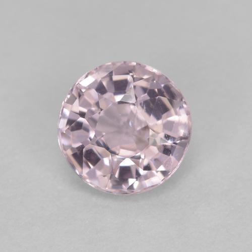 Espinela Faceta Redonda de 0,61 ct de Tanzania, Dimensión 5,1mm, Claridad vvs-vs, Piedra preciosa natural No tratado, 1 pieza de Espinela en color Rosado claro, Dureza Mohs de 8 Adecuado para joyas de uso diario, Photo A