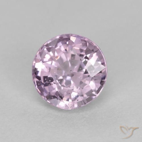 0.62 ct Pink Spinel Stone, Natural Spinel in Round Facet Shape for Sale