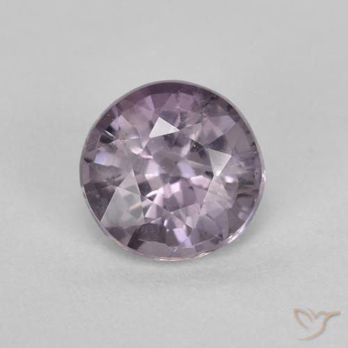 0.53 ct Violet Spinel Gemstone, Spinel Gem in Round Facet Shape for Sale.