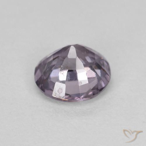 Spinel Gemstone in 5 mm (calibrated) Size for Sale, Spinel Stone in Grayish Violet Color