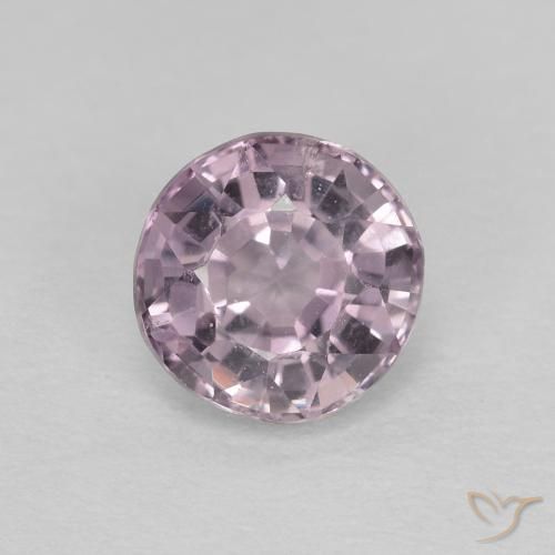 0.60ct Natural Grayish Violet Spinel, Round, VVS-VS, Photo A