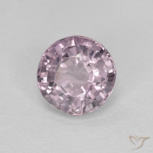0.60 ct Violet Spinel Stone, Natural Spinel in Round Facet Shape for Sale