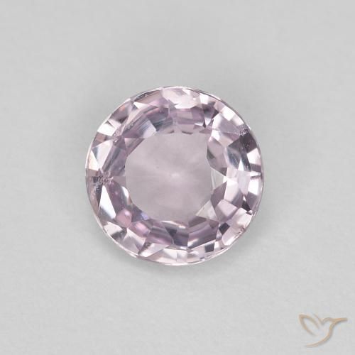 0.47 ct Violet Spinel Stone, Natural Spinel in Round Facet Shape for Sale