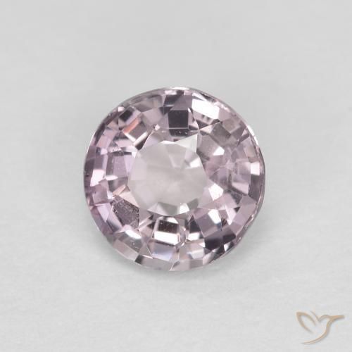 0.58 ct Violet Spinel Stone, Natural Spinel in Round Facet Shape for Sale