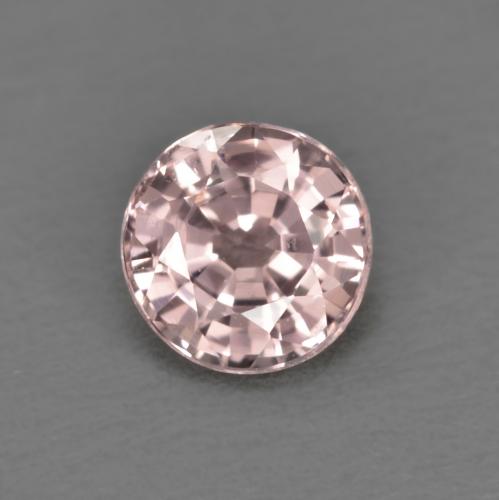4.5mm Round Facet Pink Spinel from Tanzania, Weight of 0.45ct, Natural untreated Gemstone in VVS Clarity, 1pc Spinel - Color: Light Bubblegum Pink, Mohs Hardness of 8 suitable for daily wear jewelry, Photo A