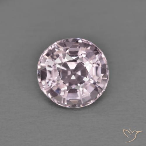 0.58ct Naturale Viola medio Spinello, Rotondo, VVS-VS, Photo A