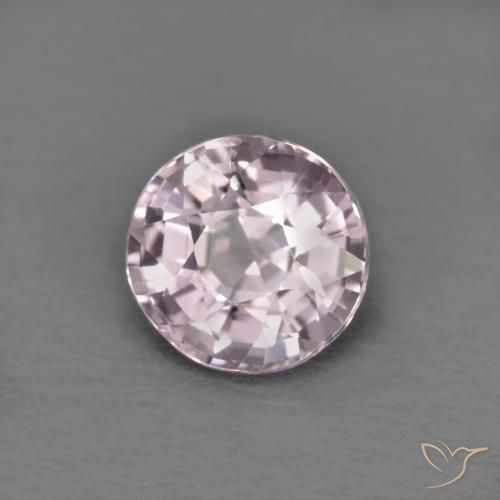 0.58 ct Purple Spinel Stone, Natural Spinel in Round Facet Shape for Sale