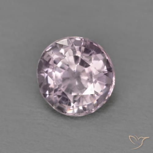 0.53 ct Purple Spinel Stone, Natural Spinel in Round Facet Shape for Sale