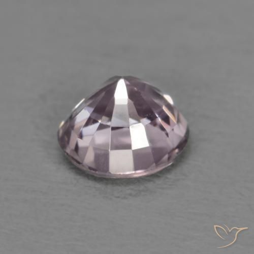 Spinel Gemstone in 4.8 mm Size for Sale, Spinel Stone in Light Grayish Purple Color