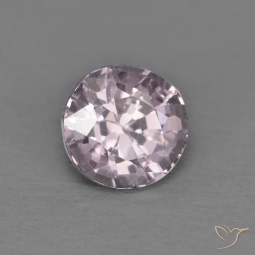 0.67 ct Purple Spinel Stone, Natural Spinel in Round Facet Shape for Sale