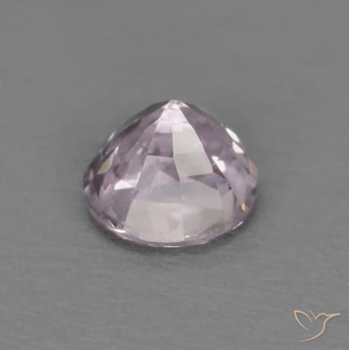 Spinel Gemstone in 5 mm (calibrated) Size for Sale, Spinel Stone in Grey Pinkish Purple Color