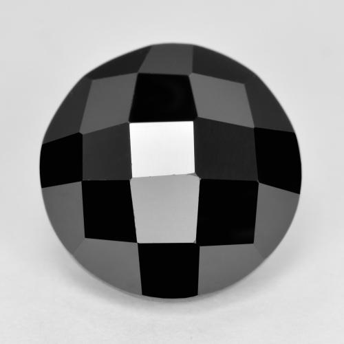 Nero Spinello Gem - 6.6ct taglio a rosa rotondo (ID: 612872)