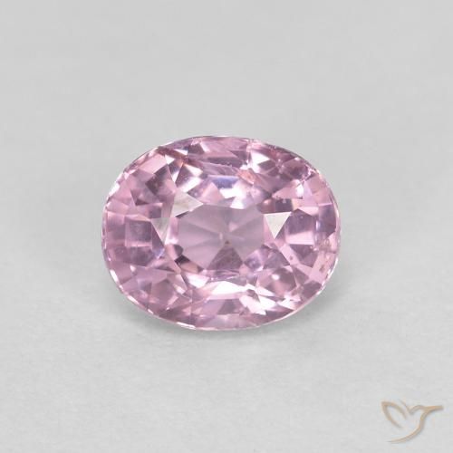 0.44 ct Purple Spinel, 4.9 x 3.9 mm Oval Cut From Tanzania, Photo A