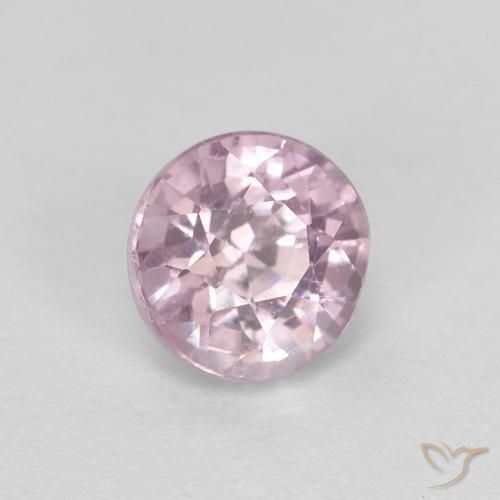 0.55 ct Purple Spinel Stone, Natural Spinel in Round Facet Shape for Sale