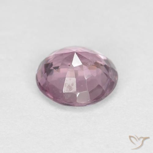 Spinel Gemstone in 5 mm (calibrated) Size for Sale, Spinel Stone in Grey Purple-Pink Color