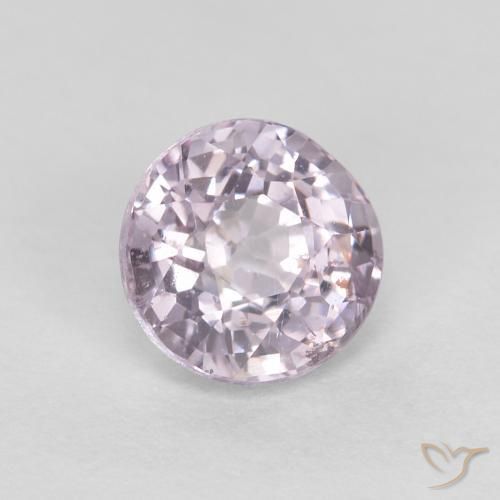 0.63 ct Violet Spinel Stone, Natural Spinel in Round Facet Shape for Sale