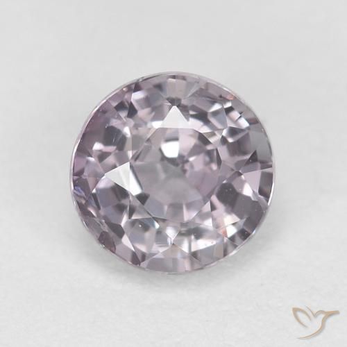 0.68 ct Violet Spinel, 4.9 mm Round Cut From Tanzania, Photo A
