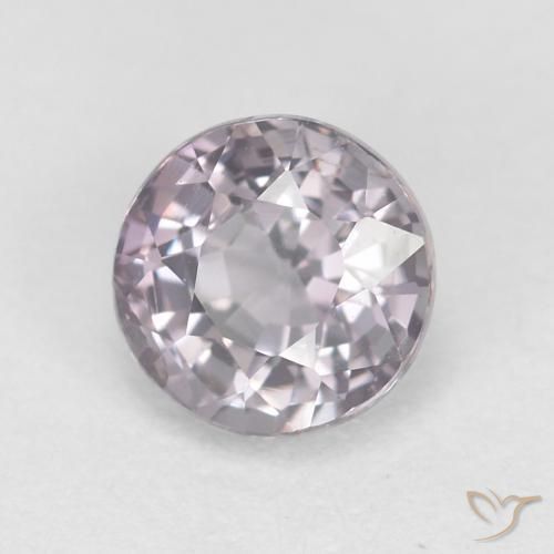 0.68 ct Violet Spinel Stone, Natural Spinel in Round Facet Shape for Sale