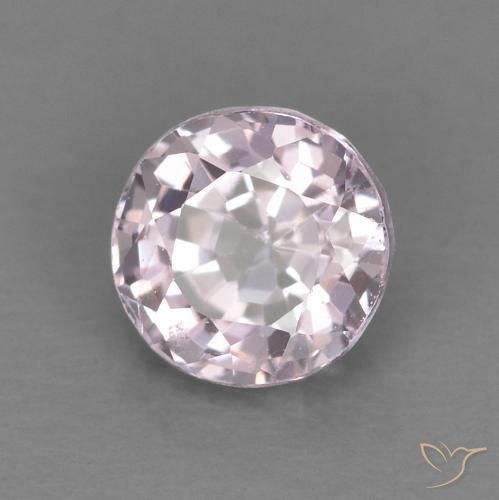 0.57 ct Purple Spinel Stone, Natural Spinel in Round Facet Shape for Sale