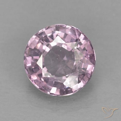 0.60ct Natural Medium Purple Spinel, Round, VVS-VS, Photo A