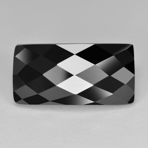 Black Spinel Gem - 15.2ct Baguette Rose-Cut (ID: 613890)