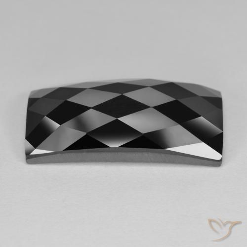Spinel Gemstone in 20.1 x 10.1 mm Size for Sale, Spinel Stone in Black Color