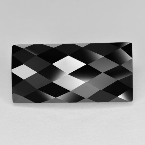 Черный Шпинель Камень - 14.5ct Багетная Огранка Роза (ID: 613894)