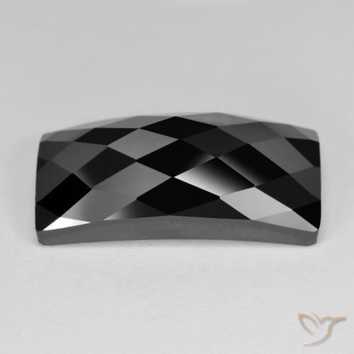 Spinel Gemstone in 20.2 x 10.1 mm Size for Sale, Spinel Stone in Black Color
