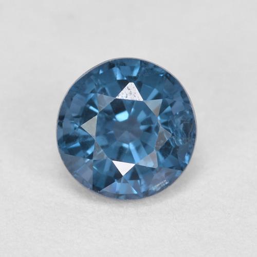 Синий / Голубой Шпинель Камень - 0.5ct Круглая Фасетная Огранка (ID: 628096)