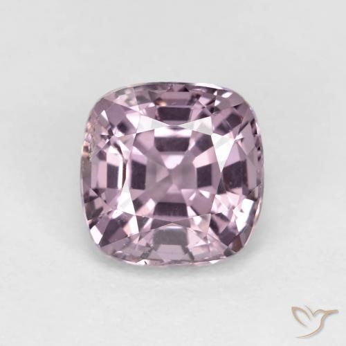 1.18 ct Violet Spinel, 5.9 x 5.8 mm Cushion Cut From Tanzania, Photo A