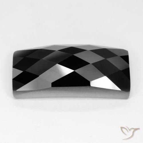 Spinel Gemstone in 19.8 x 10.1 mm Size for Sale, Spinel Stone in Black Color