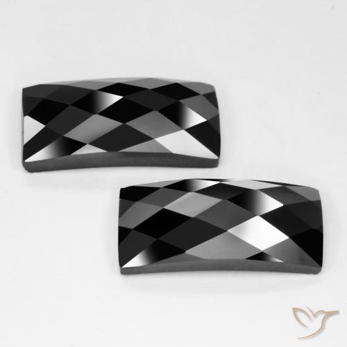 Spinel Gemstones in 20 x 10.1 mm Size for Sale, Spinel Stones in Black Color