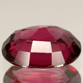 Spinel Gemstone in 10 x 8 mm (calibrated) Size for Sale, Spinel Stone in Raspberry Red Color