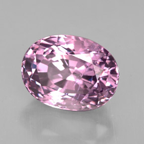 3.90 ct Violet Spinel Stone, Natural Spinel in Oval Facet Shape for Sale