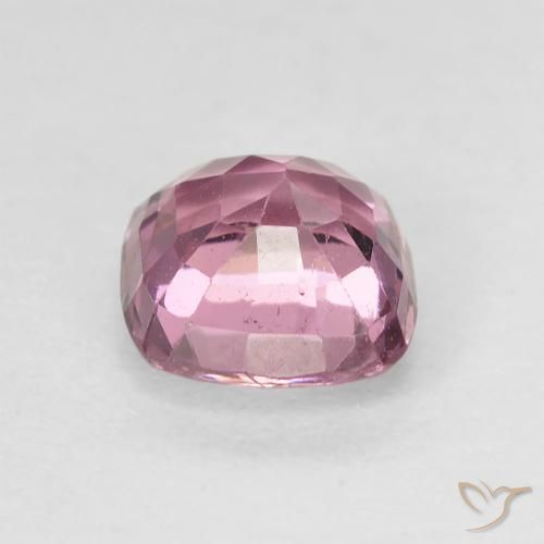 Spinel Gemstone in 6.7 x 6.3 mm Size for Sale, Spinel Stone in Bubblegum Pink Color