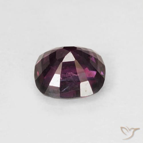 Spinel Gemstone in 5.8 x 5.8 mm Size for Sale, Spinel Stone in Deep Purple Color