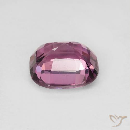 Spinel Gemstone in 7.4 x 6.7 mm Size for Sale, Spinel Stone in Plum Purple Color