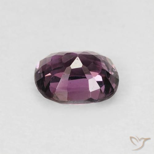 Spinel Gemstone in 5.9 x 5.2 mm Size for Sale, Spinel Stone in Dark Purple Color