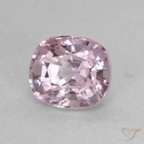 0.65 ct Violet Spinel Stone, Natural Spinel in Cushion-Cut Shape for Sale