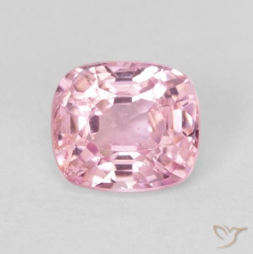 0.59 ct Pink Spinel, 5.1 x 4.4 mm Cushion Cut From Tanzania, Photo A