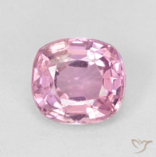 0.63 ct Pink Spinel, 5.2 x 4.7 mm Cushion Cut From Tanzania, Photo A