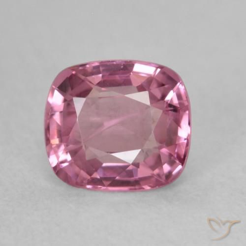 0.66ct Natural Deep Purple Spinel, Cushion, VVS-VS