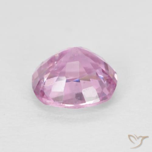 Spinel Gemstone in 5 x 5 mm (calibrated) Size for Sale, Spinel Stone in Very Light Royal Purple Pink Color