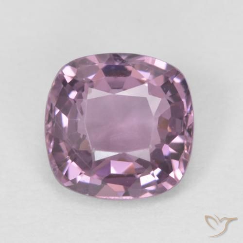 0.77ct Natural Medium Purple Spinel, Cushion, VVS-VS